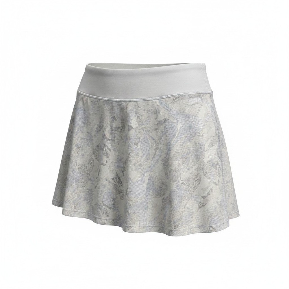 Athletic Skort Lululemon 6 Womens Blue Grey Excellent Printed Pace Rival Skirt